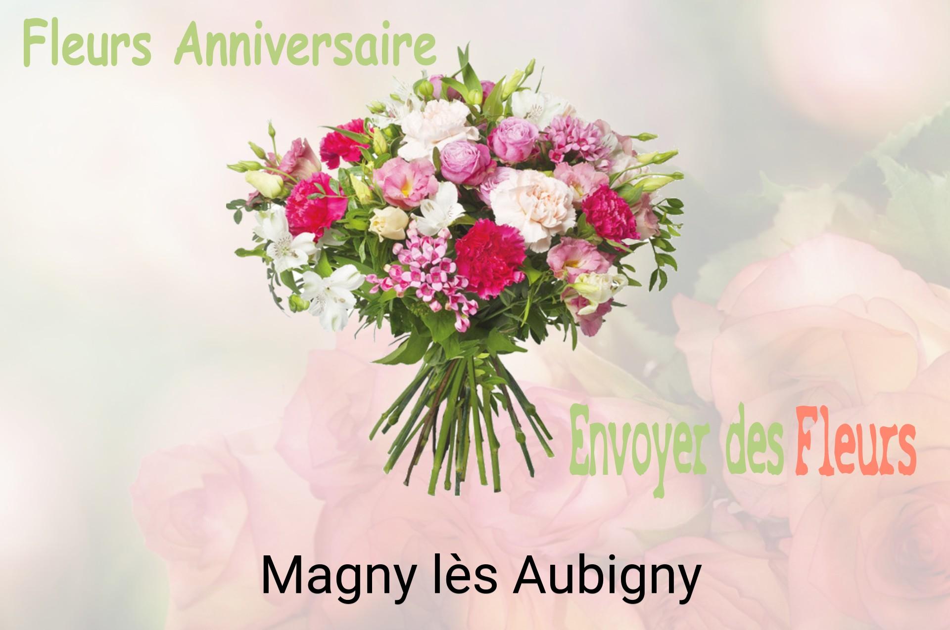 Bouquet de fleurs d’anniversaire livré à Magny-lès-Aubigny