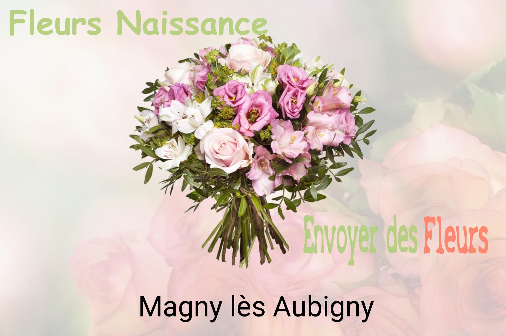 Bouquet de fleurs de naissance livré à Magny-lès-Aubigny