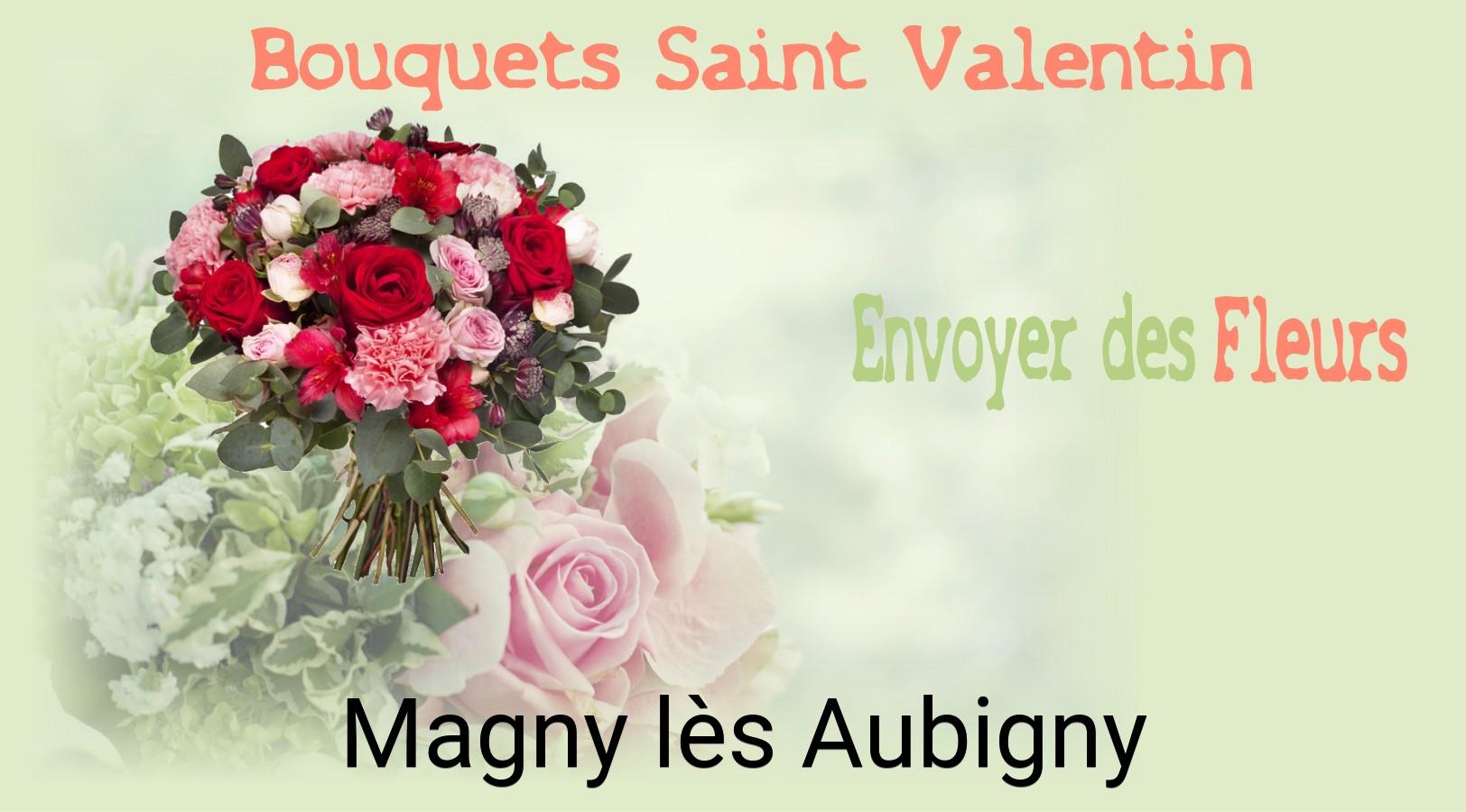 Roses de Saint-Valentin livrées à Magny-lès-Aubigny